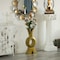 Uniquewise Unique Style Galvanized Gold Metal Design Large Floor Vase for Entryway, Living Room or Dining Room QI004443.L - alternate 4